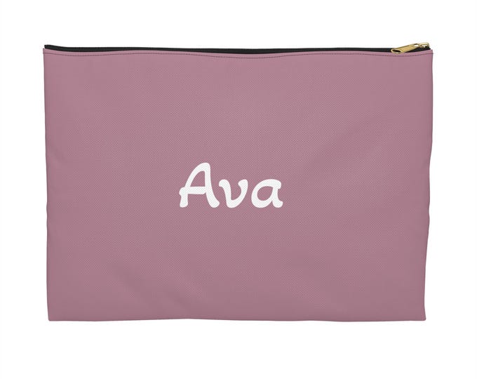 Minimalistic Modern Watch Band Accessory Pouch, Custom Name, Personalized Gift, Stylish Wristband Case Organizer, Watch Strap Holder Bag