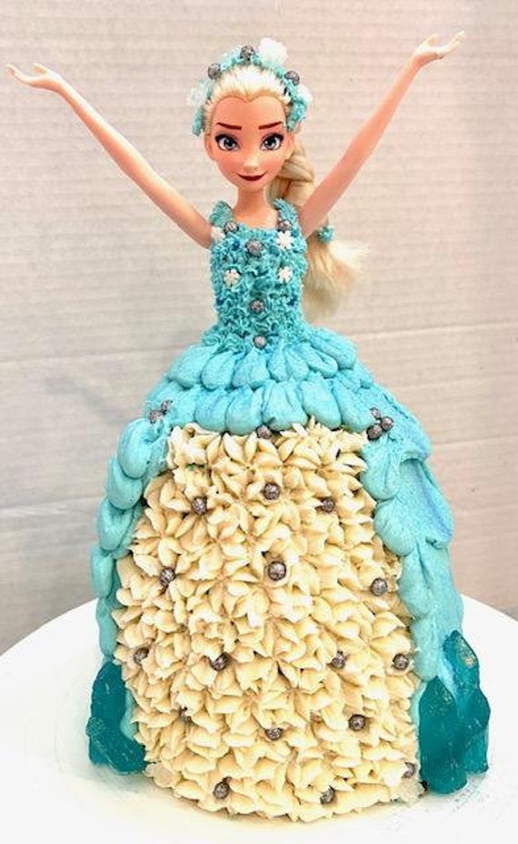Barbie Cake Frozen Etsy