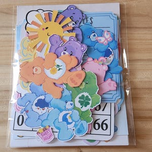 Étui à Papier à Lettres Vintage Bisounours + Stylo - Rust Craft - Années 80/90