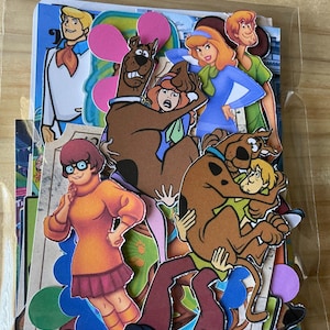 Junk Journal Ephemera, Scrapbook Die Cuts, Scooby Doo Ephemera, Journal Supplies