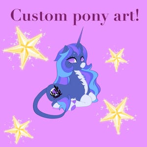 Custom MLP oc drawings! -in show style or my own style-