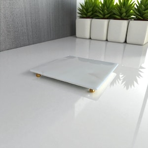 Pure White Marble Tray