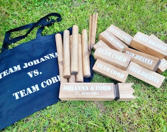 Wikinger Schach / Kubb /  personalisiert