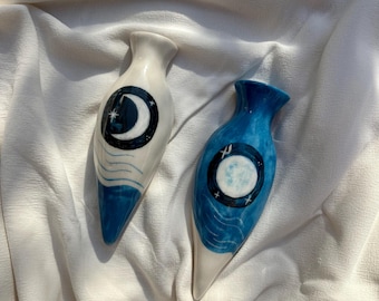 Custom Ceramic Car Dash Vase for VW Beetle, Vintage Car & Camper Van