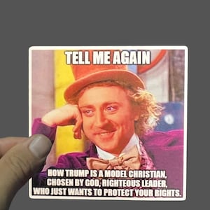 Funny Anti Republican Sticker, Democrat Sticker, Political humor, Politics Sticker, Left Wing, FDT, Anti Republican, Hands Off, Hydroflask