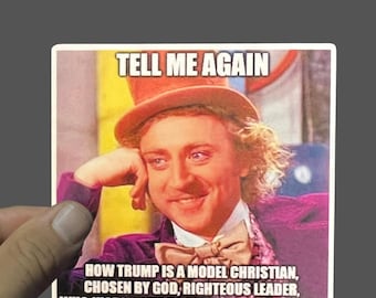 Funny Anti Republican Sticker, Democrat Sticker, Political humor, Politics Sticker, Left Wing, FDT, Anti Republican, Hands Off, Hydroflask