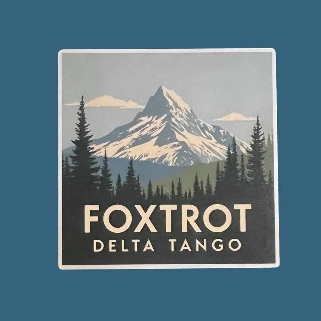 Fdt Sticker Foxtrot Delta Tango Sticker, Funny Democrat Sticker, Subtle FDT Sticker ...