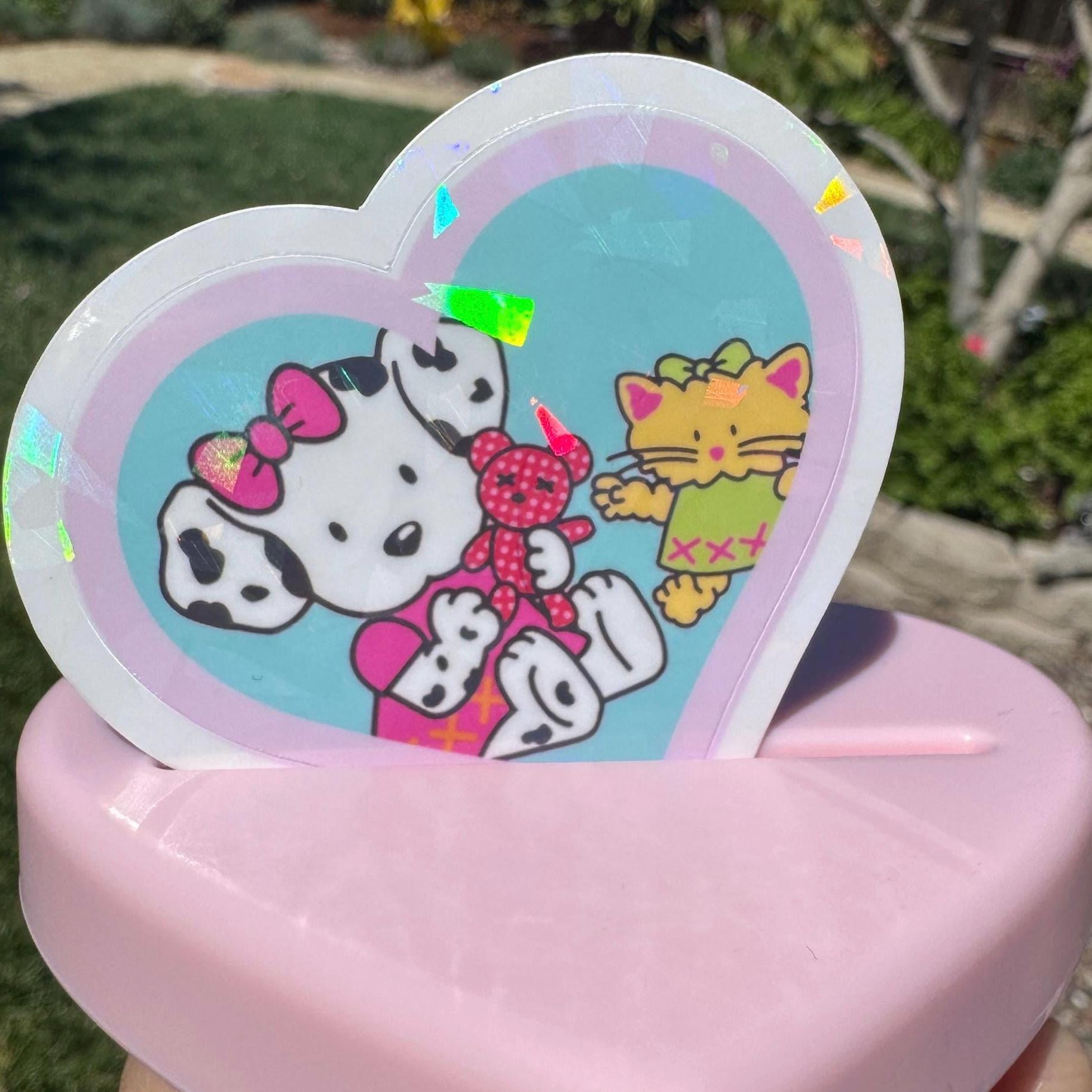 Spottie Dottie & Sassy Cat