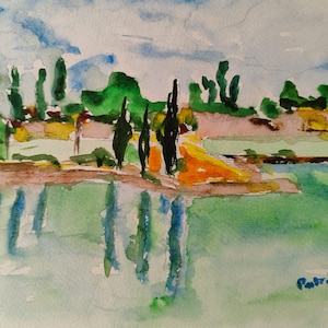 Aquarelle original  landscapes