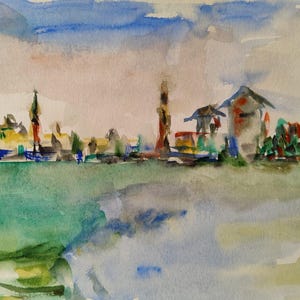 Aquarelle original  landscapes