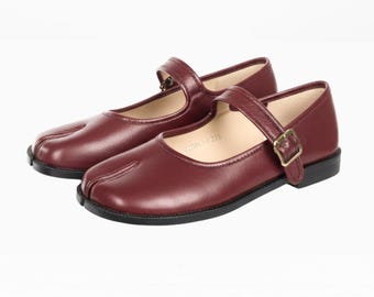Mary-Jane tabi Bordeaux