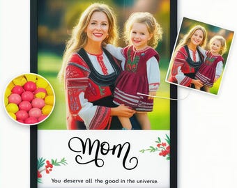 Custom Photo Diamond Painting Kit, Personalized Mother's Day Gift