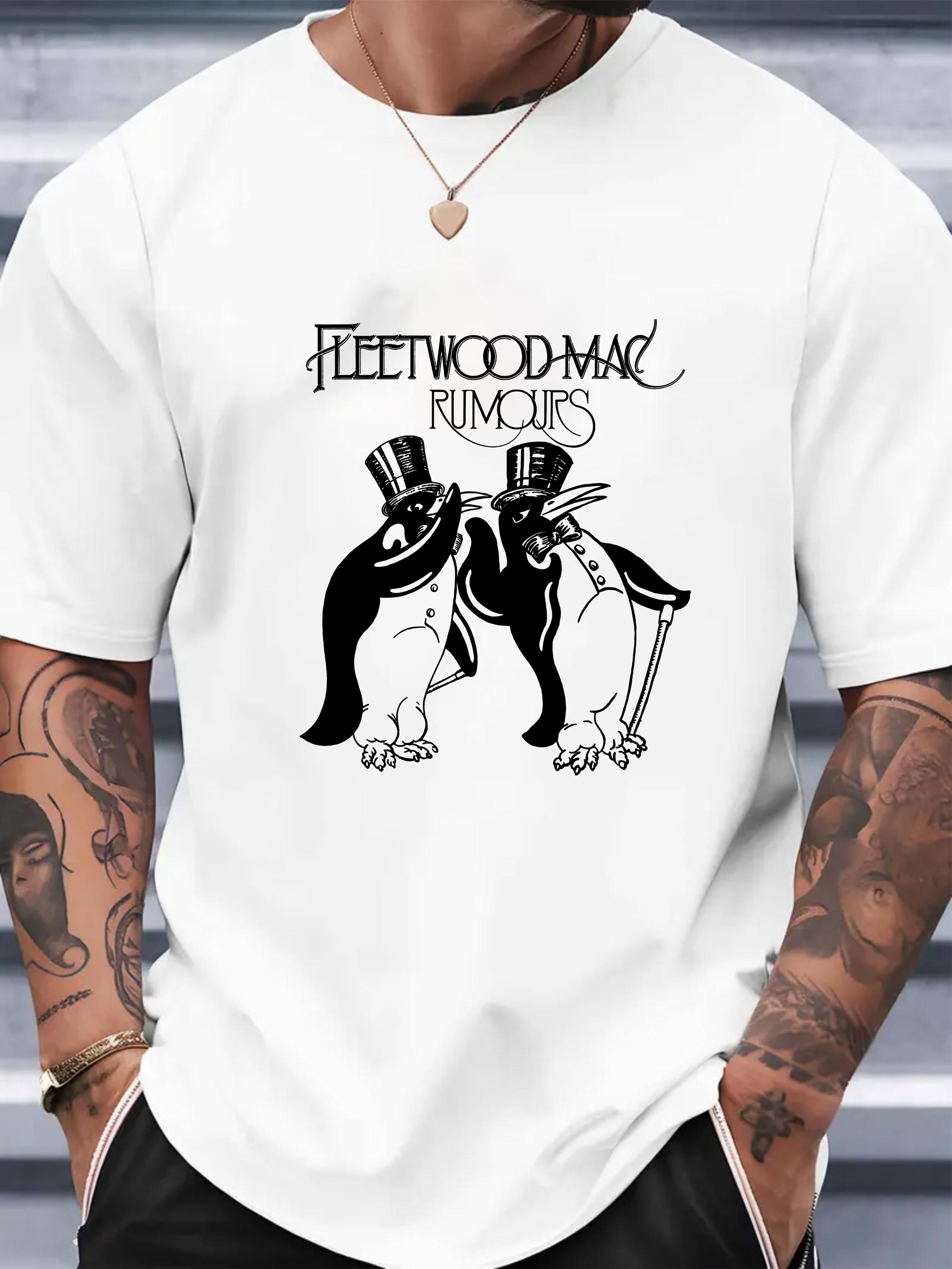 Fleetwood Mac 'Classic Logo' T-Shirt - Official Rock Band Tee In Black