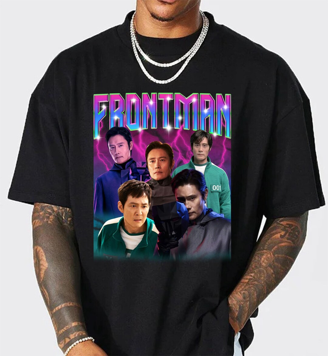 Frontman T-shirt, Frontman Lee Byung-hun Series Tshirt, Series Lover ...