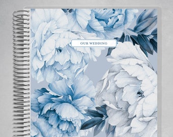 Floral Wedding Planner Book. Wedding Organizer Book. Bride’s Keepsake. Wedding Planner.