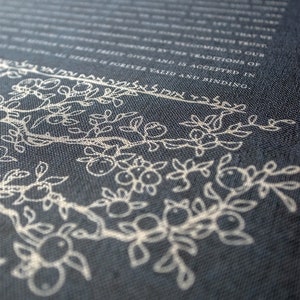 Ketubah Bookcloth Branch Frame image 4