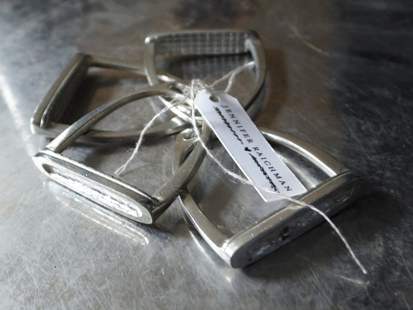Pewter Equestrian Stirrup Napkin Rings. Equestrian Tablescapes and ...