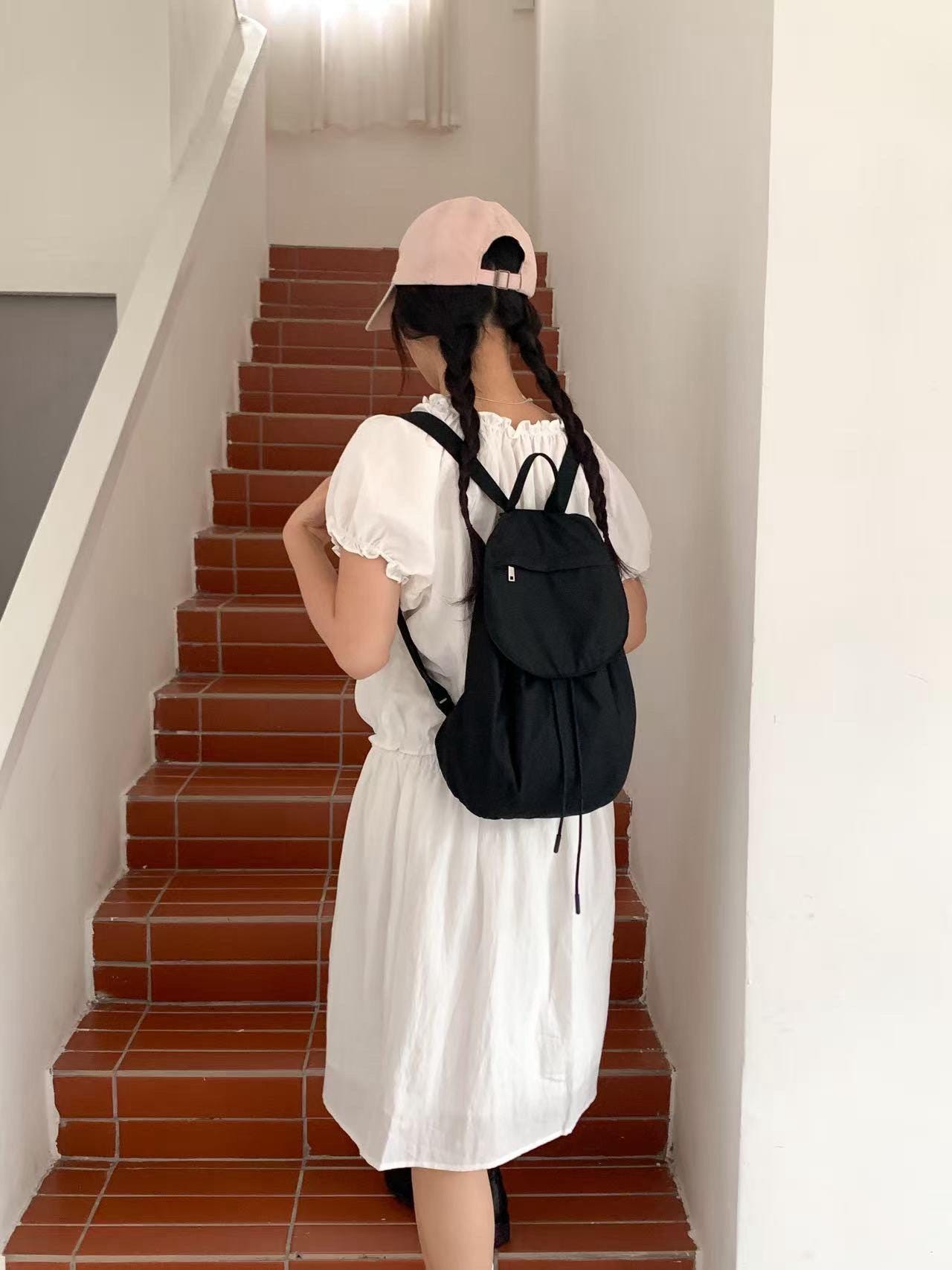 cool mini backpack for a teenage girl I IHAYNER Girls Fashion Backpack Purse Women Girls Purses PU Leather Pompom Backpack Shoulder Bag (Beige) : Clothing, Shoes & Jewelry No matter you are a girl or lady Kawaii Buckle Backpack Cute Kawaii