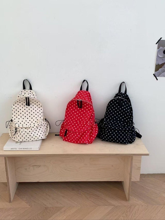 Small Canvas Backpack Purse for Women Teen Girls School Travel Daypack School Backpack for Teens Middle School Bookbag, Cute  main image 4