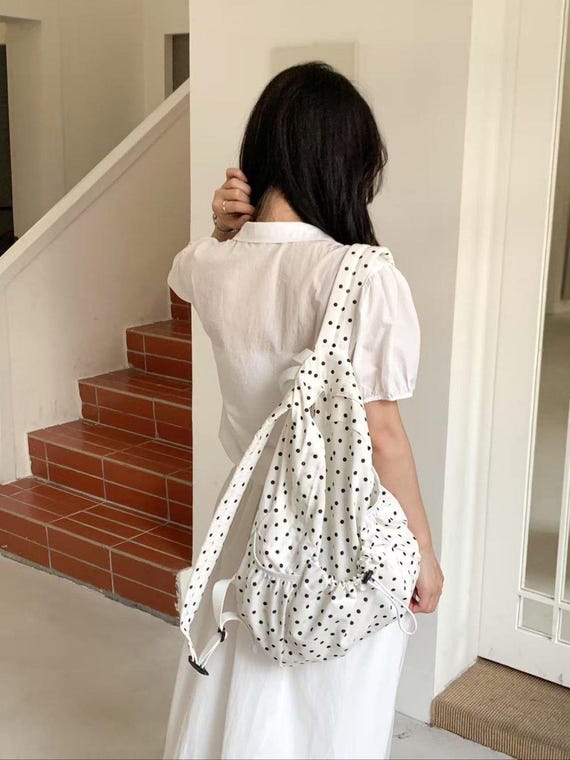 Polka Dot Backpack – Free Shipping! | Optional Wool Felted  display picture 2