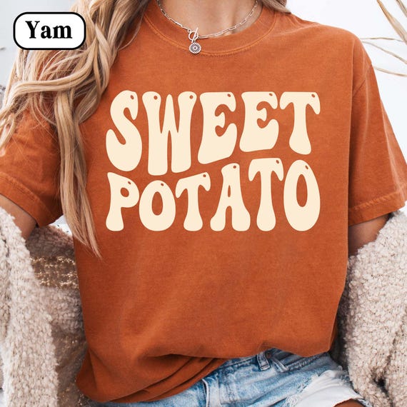 Comfort Colors® Couples Matching Thanksgiving Shirt | Sweet Potato Grouchy Potato Shirt | Funny Thanksgiving Shirts | Fall Shirt