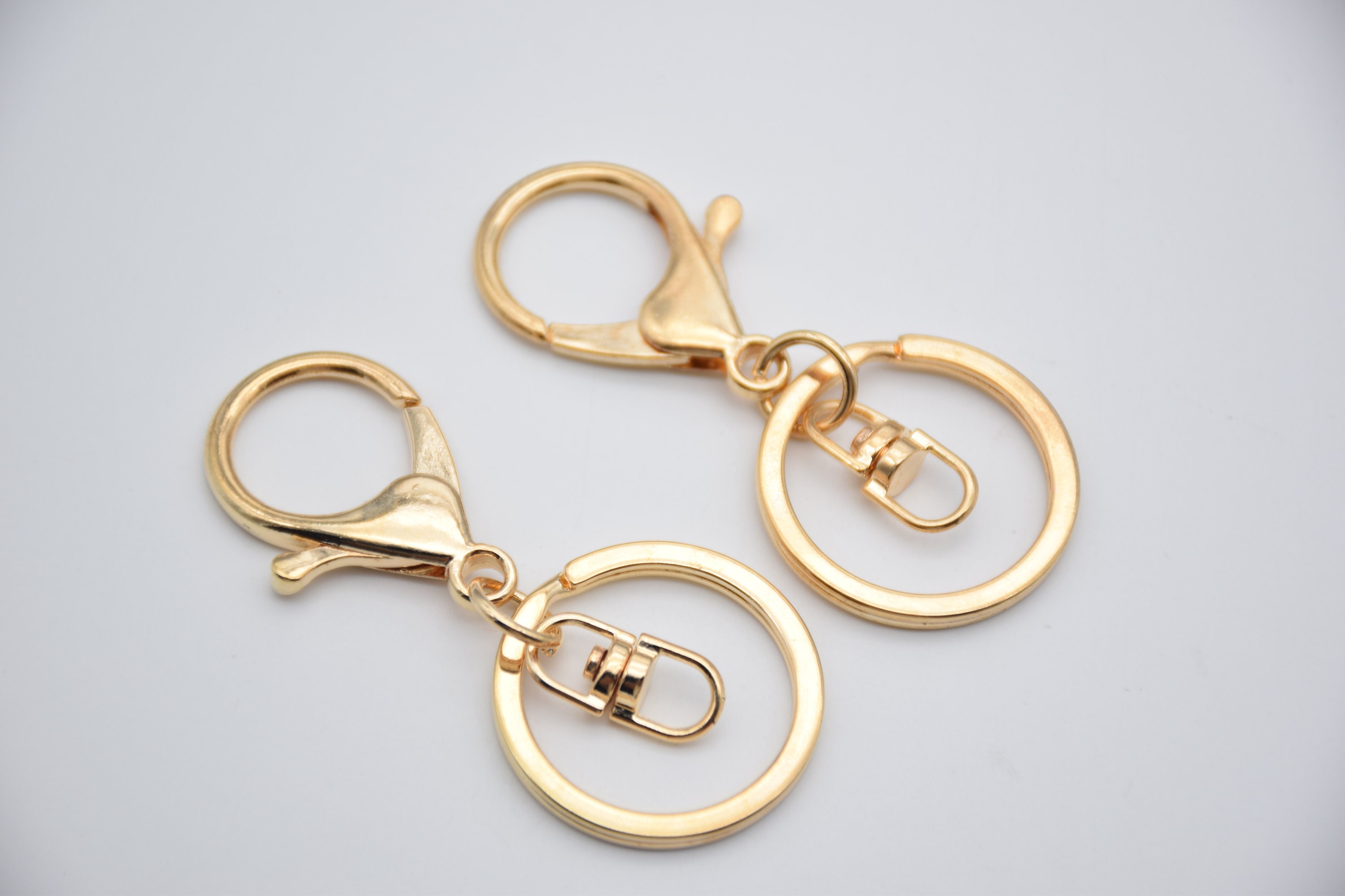 5 Keychain With Lobster Clasp,key Ring With Swivel Clasp
