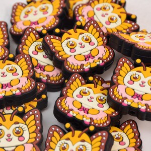 Butterfly Focal Silicone Beads,Wholesale DIY Pen Bead,Gifts Charm Beads,Jewelry Accessories,Craft Supplies,Wristlet,Keychain,Lanyard Beads