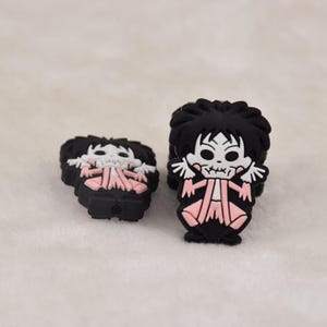 Halloween Ghost Silicone Beads,Spooky Skeleton Focal Beads,DIY Loose Pen Bead,Focus Gifts Beads,Lanyard Beads,Charms Beads,Wholesale