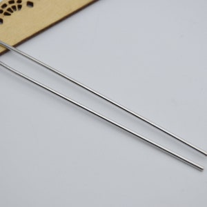 20 metal hair pin,simple hair fork,hair bun holder,U shaped hair pin,hair slide for hair,DIY bun pin,blank hair pin,hair accessories,110mm dark silver