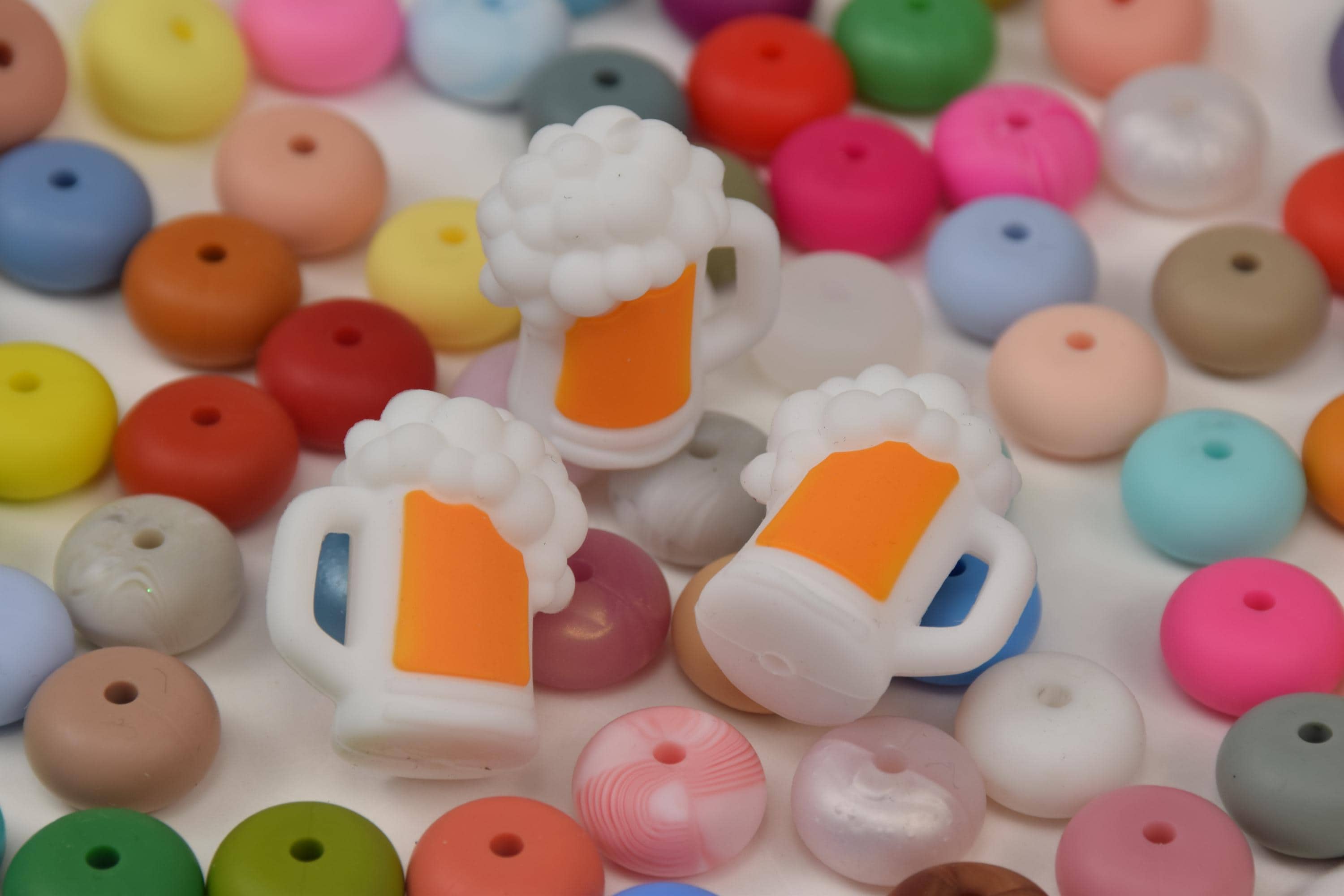 Perle In Silicone Per Portaciuccio Fai Da Te