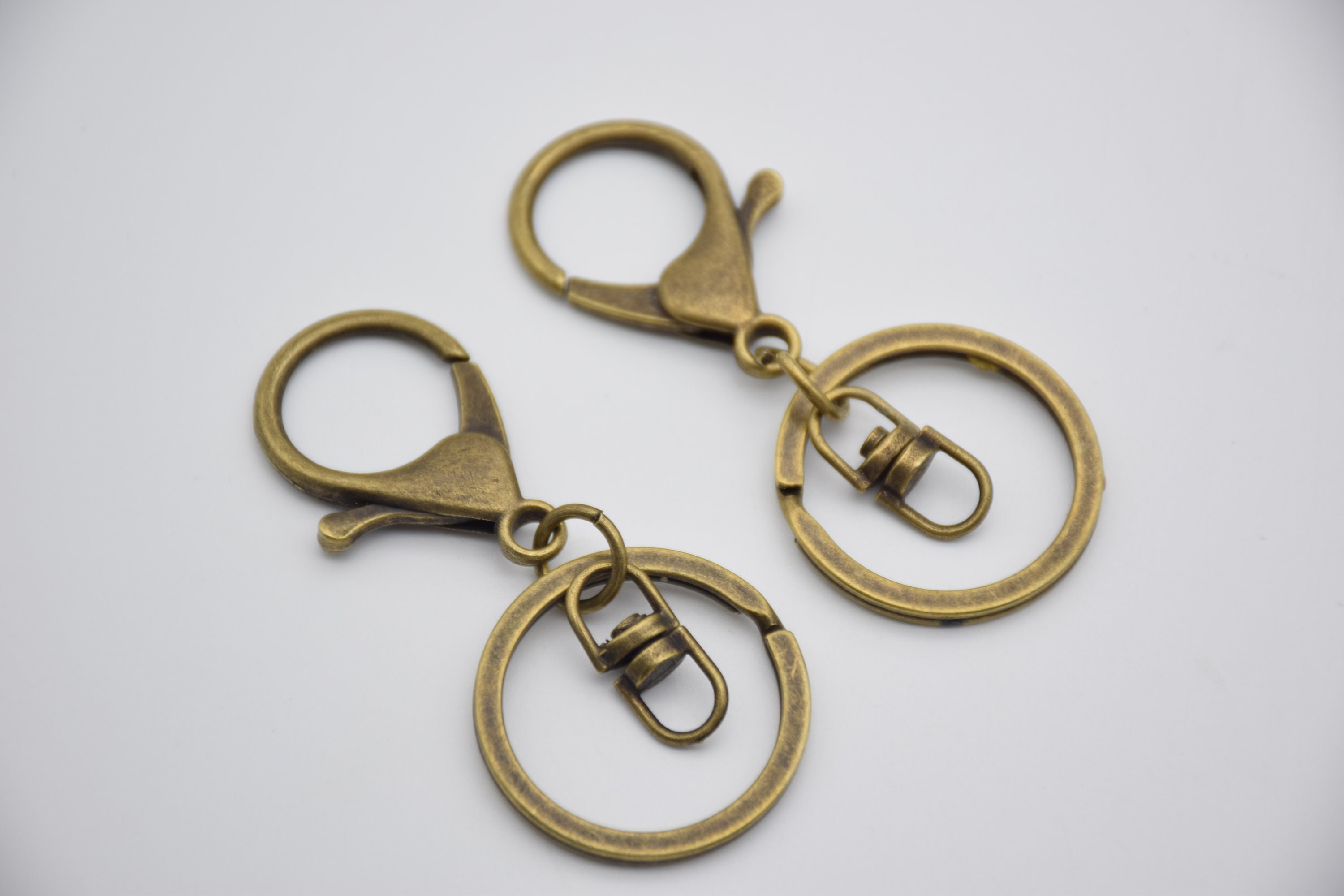 5 Keychain With Lobster Clasp,key Ring With Swivel Clasp,keychain