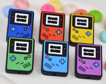 Game Console Silicone Beads,Game Controller Focal Bead,Gifts For Beadable Pens