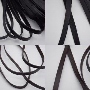 1 Meter Flach echtleder flach Echtleder Schnüre Natur Leder Taschengurt Lederband Naturleder Taschenriemen Rindsleder Leder Handwerk