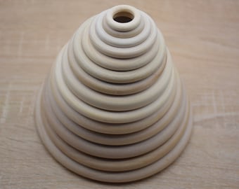 Round Wood Rings,Natural Wooden Bangles,Unfinished Wood Circles,Wooden Bracelets,Macrame Ring,Raw Wooden Crafts,Jewelry Supplies