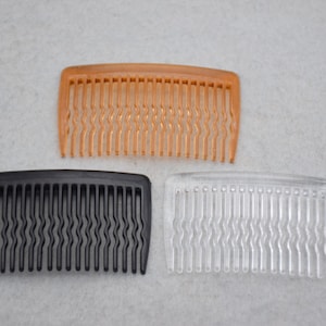 20 plastic hair comb,teeth hair comb for fascinators and millinery,wedding bridal hair combs,hair pin,hair accessory craft,60x35mm(20 teeth)