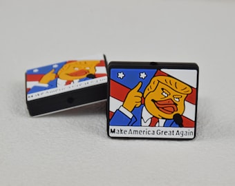 Make America Great Again Maga Trump Focal Silicone Beads,DIY Pen Loose Bead,Gifts Charms Beads,Jewelry Accessories,Craft Supplies,Lanyard