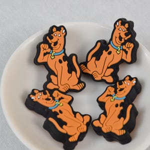 Cartoon Hund Tier Fokale Silikon Perlen,DIY Stift Lose Perle,Geschenke Charms Perlen,Schmuckzubehör,Bastelbedarf,Schlüsselband,Schlüsselanhänger,Tasche Perlen