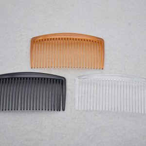 20 plastic hair comb,teeth hair comb for fascinators and millinery,wedding bridal hair combs,hair pin,hair accessory craft,78x38mm(26 teeth)