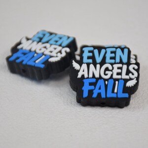 Even Angels Fall Silicone Beads,Focal Bead,For Beadable Pens