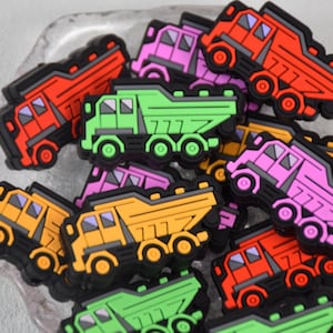 Truck Car Vehicle Focal Silicone Beads,DIY Pen Loose Bead,Gifts Charms Beads,Jewelry Accessories,Craft Supplies,Lanyard,Wristlet Beads