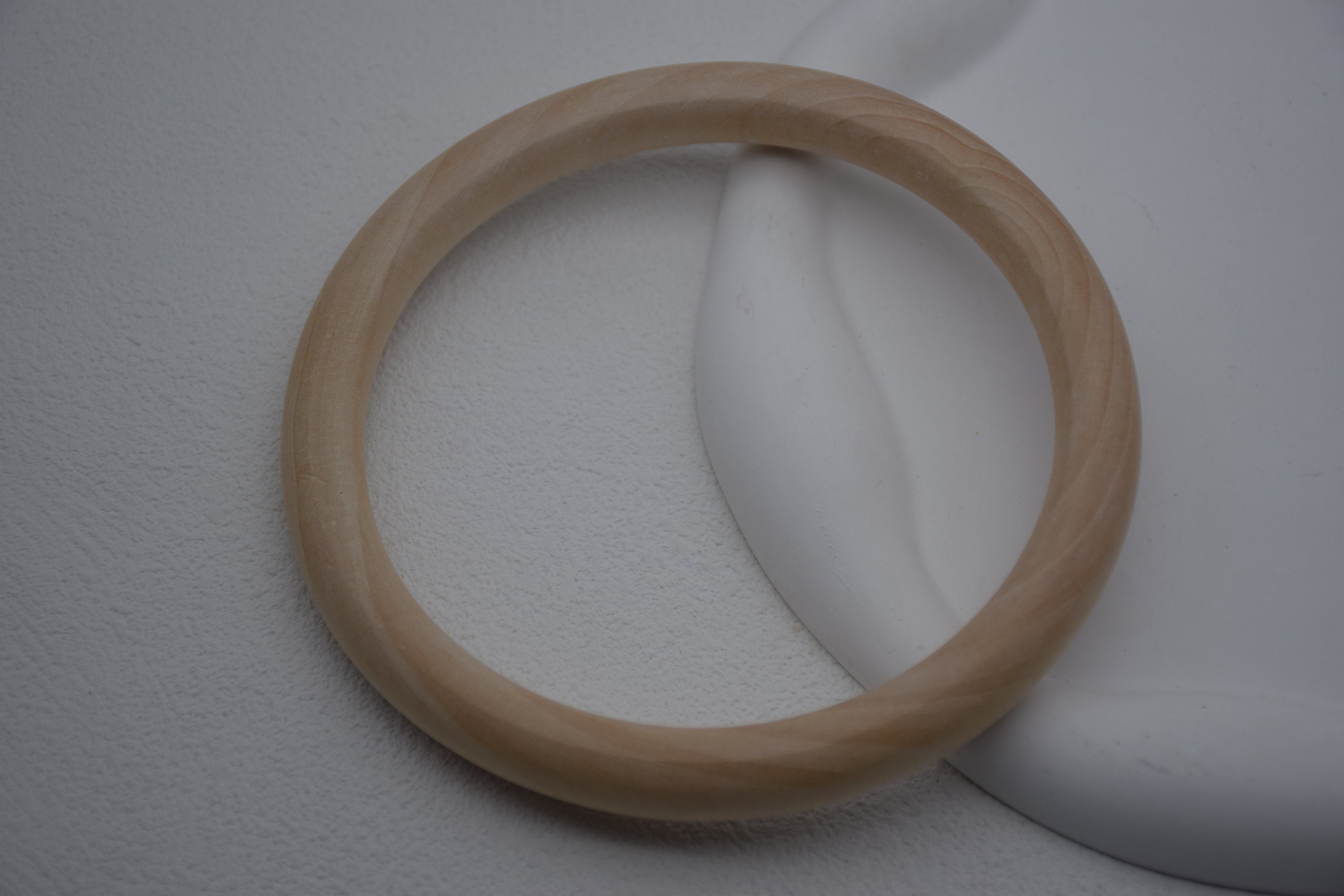 12CM Round Wood Rings,natural Wooden Bangles,unfinished Wood Circles ...