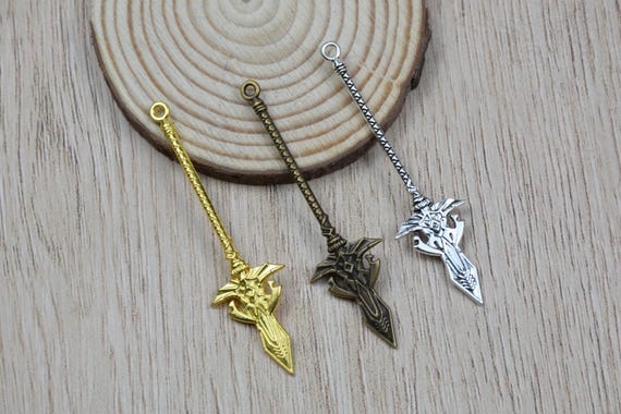 Metal Spear Sword Knife Pendant,weapon Charm,jewelry Making
