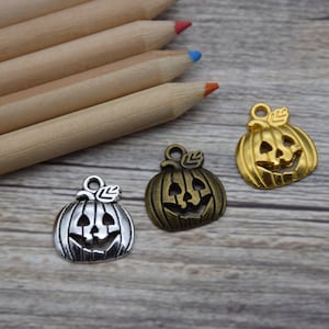 20 Mask Charm Pumpkin Mask Charm Mardi Gras Mask Charm Halloween Mask Party Theatre Charm Pendants Necklace Bracelet Earring 19mm*16mm
