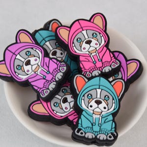 Cartoon Dog Animal Focal Silicone Beads,DIY Pen Loose Bead,Gifts Charms Beads,Jewelry Accessories,Craft Supplies,Lanyard,keycain,Bag Beads