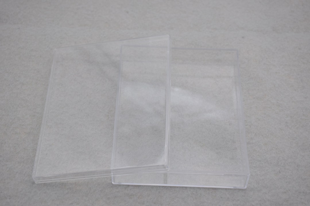 2PCS 130mmx100mmx25mm(height) Rectangle Clear Plastic Box,box With Lid ...