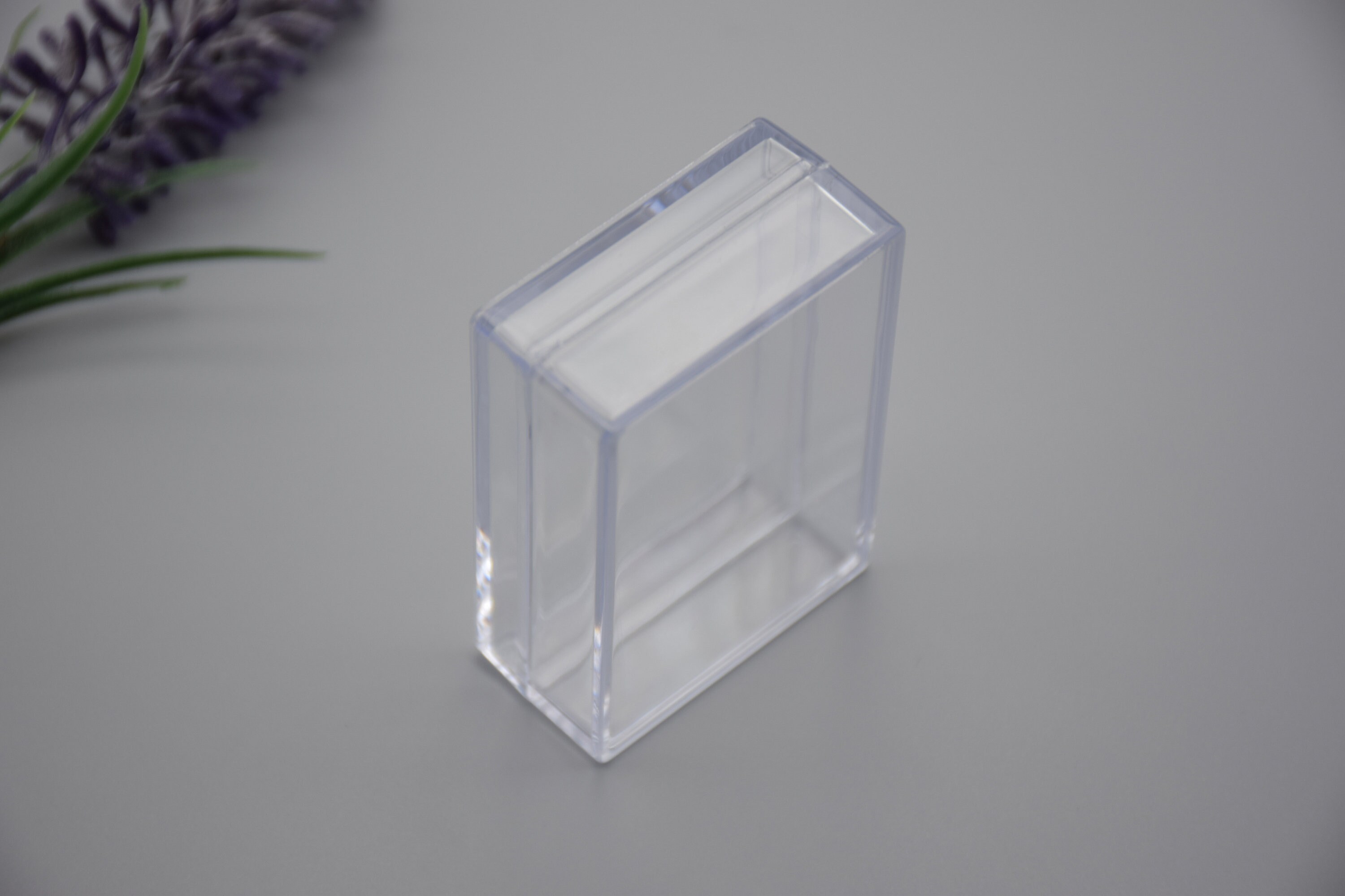6PCS 57mmx40mmx20mm(height) Rectangle Clear Plastic Boxes,box With
