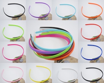 50 plastic headband,8mm blank headband,plastic hair bands,DIY head craft,headband with teeth,hair accessories