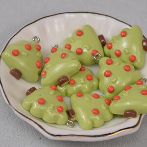 Tree Resin Charms,Plant Plastic Pendants,Jewelry Making Supply,Decoden Findings,DIY Jewelry Earring Necklace Bracelet Crafts