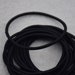 50 Black Color Elastic Hair Ties,nylon/polyester Rubber Hair Rope ...