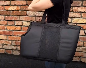Bolsa de transporte transpirable de verano para mascotas: bolsa de viaje ligera para perros y gatos, bolsa de viaje para perros, transportín para gatos, transportín para cachorros, transportín de viaje para mascotas